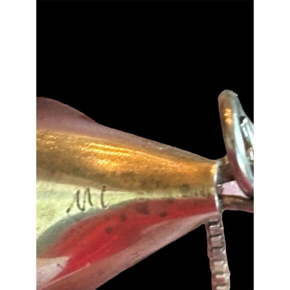 MCM Modernist Sterling & Blk Onyx Pendant With A Vtg 16” Box Chain - Picture 4 of 6